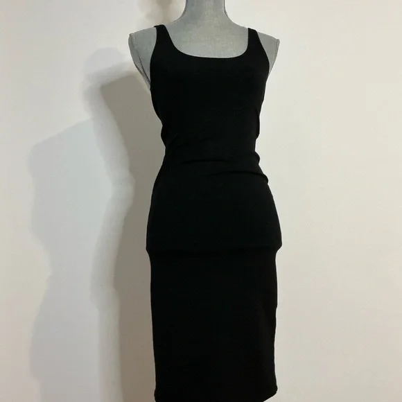 forever 21 bodycon tank dress Ponte Knit Midi Tank Dress WINTER WHEAT / S